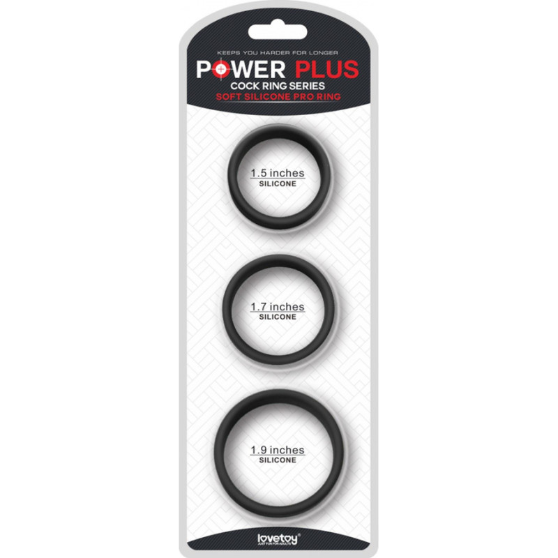 Lovetoy Power Plus Soft Silicone Pro Ring