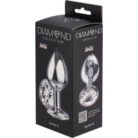 Lola Games Diamond Enlarged Anal Plug Diamond Clear Sparkle XL