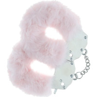 Ouch! Heavy-duty Fluffy Handcuffs - Powder Pink