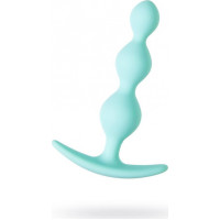 Todo By Toyfa Anal plug Triple, silicone, mint, 10.5 cm, O 2.4 cm