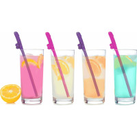Little Genie Productions Super Fun Penis Party Straws