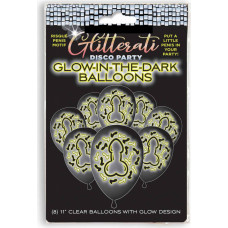 Little Genie Productions Glitterati - Penis Glow Balloons