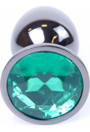 B - Series Heavyfun Plug-Jewellery Dark Silver PLUG- Green