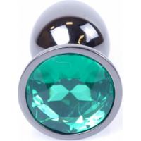 B - Series Heavyfun Plug-Jewellery Dark Silver PLUG- Green