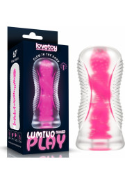 Lovetoy 6.0'' Lumino Play Masturbator - Pink Glow