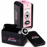 Secret Play BLACK JEWELLED METAL BUTT PLUG