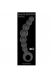 Lola Toys Plug-Anal Beads Flexible Wand Black
