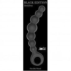 Lola Toys Plug-Anal Beads Flexible Wand Black