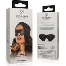 Bedroom Fantasies - Faux Leather Blindfold Black