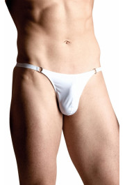 Softline Collection Mens thongs 4487 - white S/L
