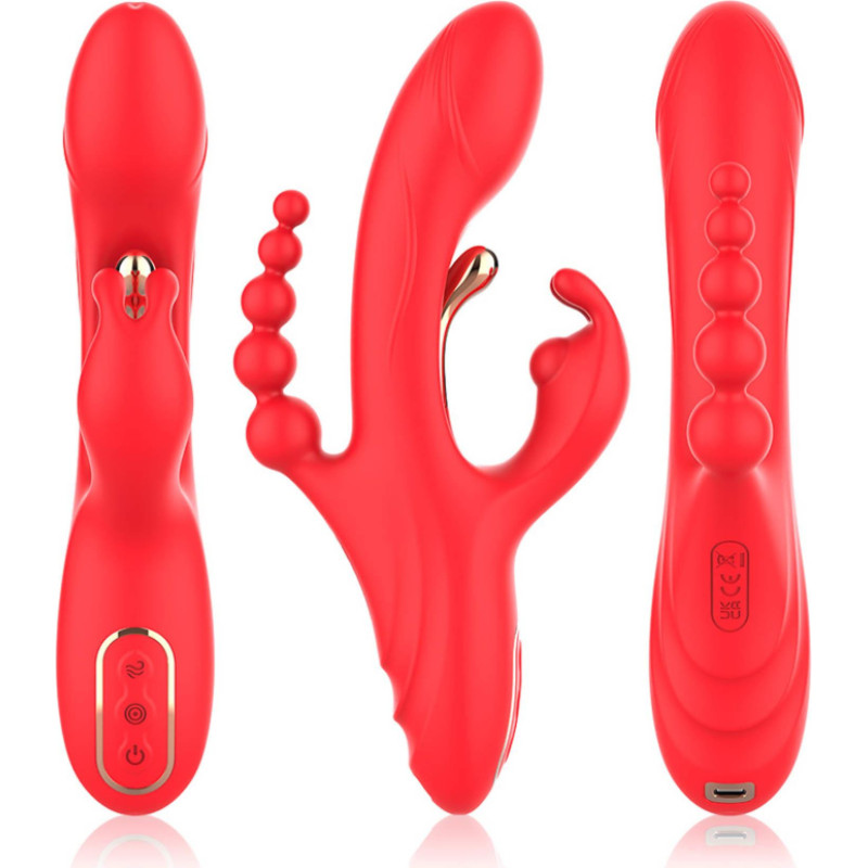 B - Series Joy Trident Red Four-point vibration