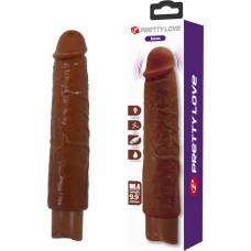 Pretty Love Soren Realistic Vibrating Dildo (Brown Edition)