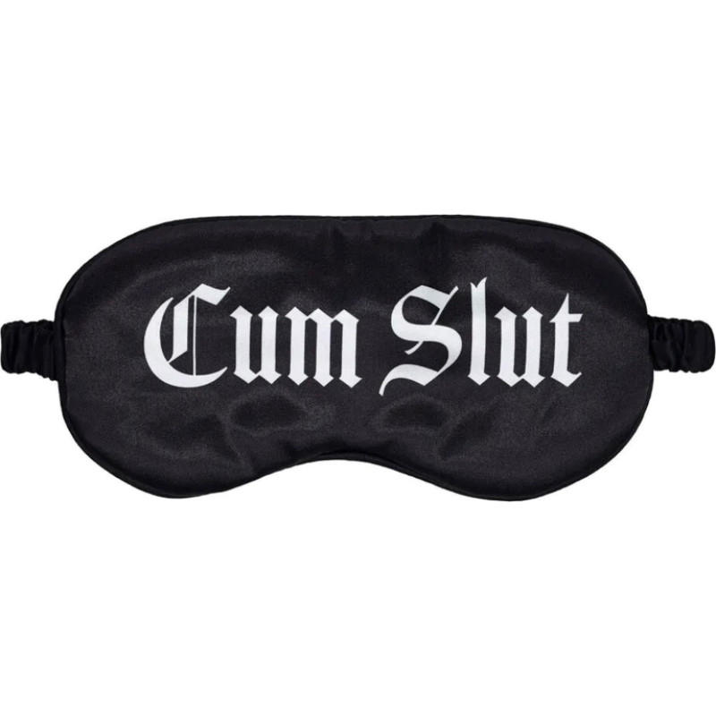 Ouch! Cum Slut - Printed Satin Mask