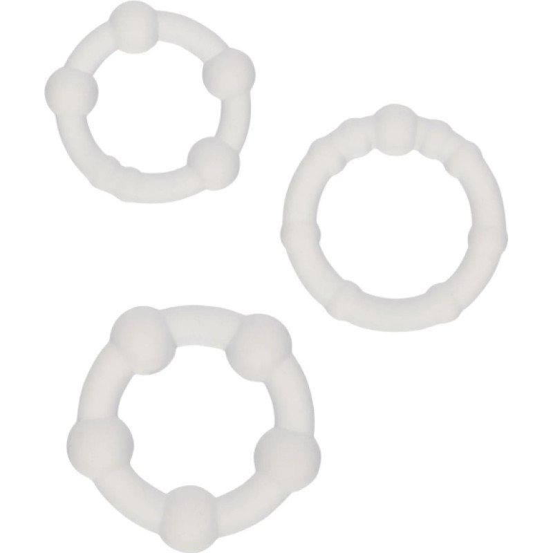 Calexotics Silicone Beaded Rings
