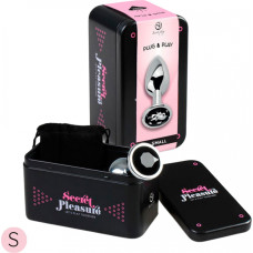 Secret Play BLACK JEWELLED METAL BUTT PLUG