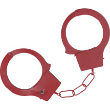 Ouch! Classic Metal Handcuffs - Red