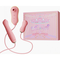 Zalo Sūkšanas vibrators ar sūkni un dažādiem stiprinājumiem