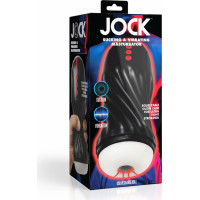 Curve Toys Sūkšanas un vibrējošs masturbators - melns