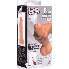 Xr Brands Reālistisks divu blīvumu squirting dildo - 8 / 20,5 cm