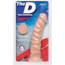 Doc Johnson Ragin' D bez bumbiņām - 8 / 20 cm - Vaniļa