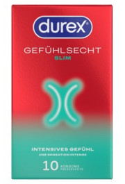 Durex Gefühlsecht Slim x 10