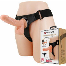 Pretty Love - HARNESS BRIEFS- Tom, Universal Strap-On, 7.4'' Dildo
