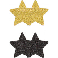Ns Novelties Pasties Glitter Stars 2 Pair