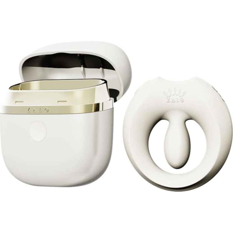 Zalo Apis Vibrating Couples Ring White
