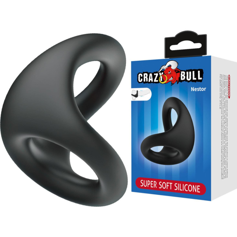 Crazy Bull Nestor – Super Soft Silicone Cock Ring
