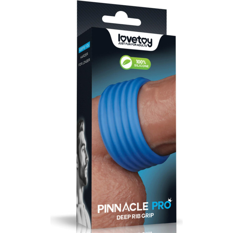 Lovetoy Pinnacle Pro Deep Rib Grip Ring
