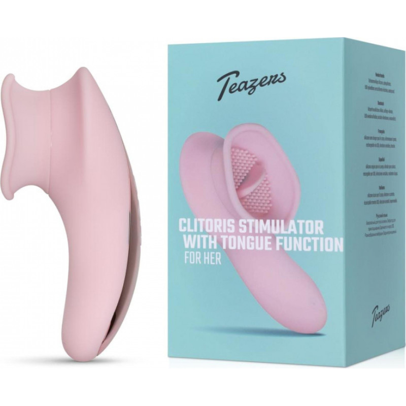 Teazers Clitoral Stimulator With Thong - Pink