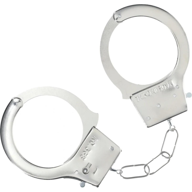Ouch! Classic Metal Handcuffs - Silver