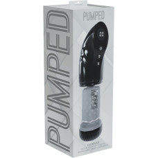 Pumped StrokeMate - Suction Rotation and Thrusting Masturbator Pump - Black