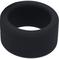 Levelz By Shots Šķidrā silikona bumbiņu siksniņa - M - 34 mm - melna