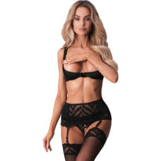 Obsessive Lecille komplet 3-częściowy otwarty  L/XL