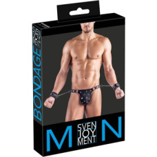 Svenjoyment Bondage Men's Thong and Cuffs S