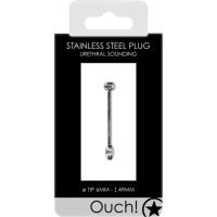 Ouch! By Shots Metāla dzimumlocekļa aizbāznis - 0,2 / 6 mm