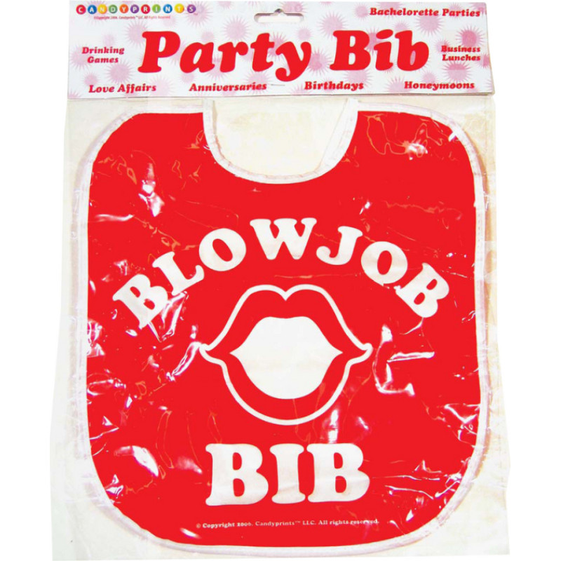 Little Genie Productions Blow Job Bib - jaunuma knebelēšanas dāvana