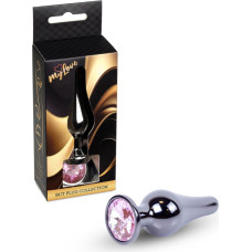 Mylove Toys - Jewellery Dark Silver BUTT PLUG- Rose