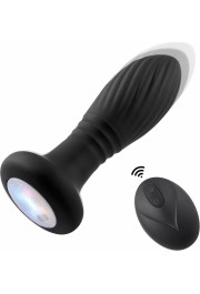 B - Series Cute Lighting anal plug black
