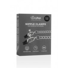 Easytoys Stymulator-Big Nipple Clamps With Chain