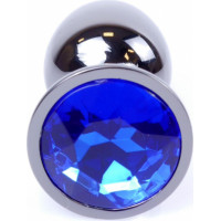 B - Series Heavyfun Plug-Jewellery Dark Silver PLUG- Dark Blue