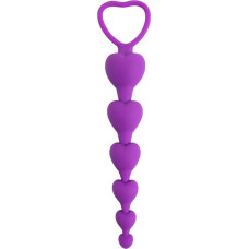 Fantasy ANAL BEADS purple heart