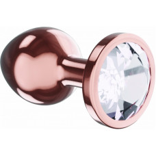 Lola Games Plug-Butt Plug Diamond Moonstone Shine S Rose Gold