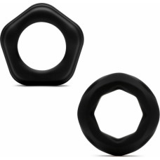 So Divine Classic Silicone Cock Rings - 2 Pack