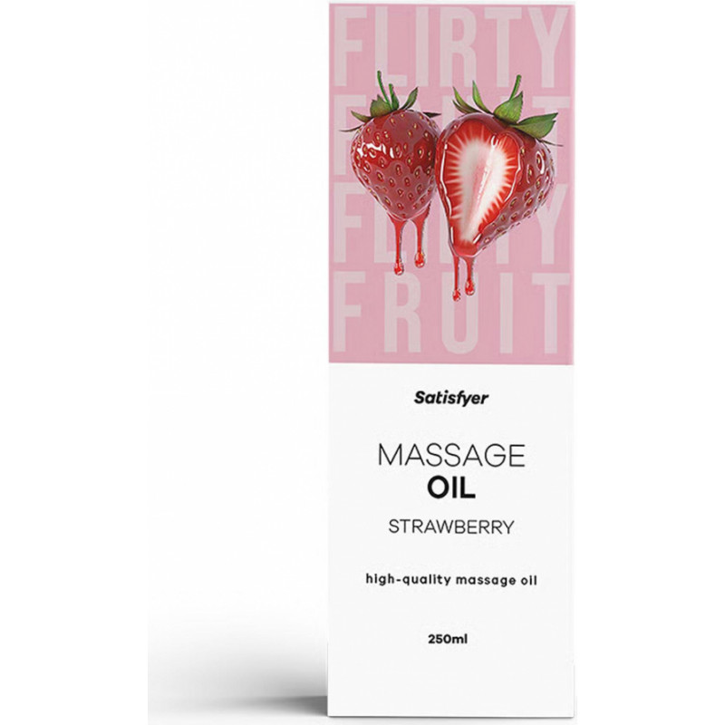 Satisfyer High-Quality Massage Oil (250 ml) (Strawberry)