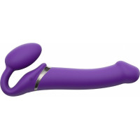 Strap-On-Me VIBRATING STRAP-ON - L - PURPLE