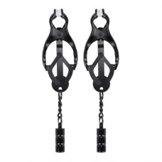 Me You Us Clover Nipple Clamp Black