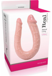 Real Rapture Dildo-FALLO REALISTICO DOPPIO REAL RAPTURE U-SHAPED