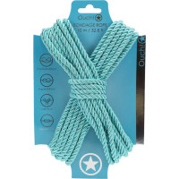 Ouch! Polyester Bondage Rope - 32.8 ft / 10 m - Blue